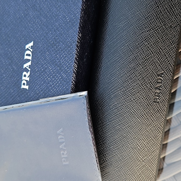 NWT Prada Silver Cat Eye Pink Glasses w/Case & Box - Picture 7 of 10